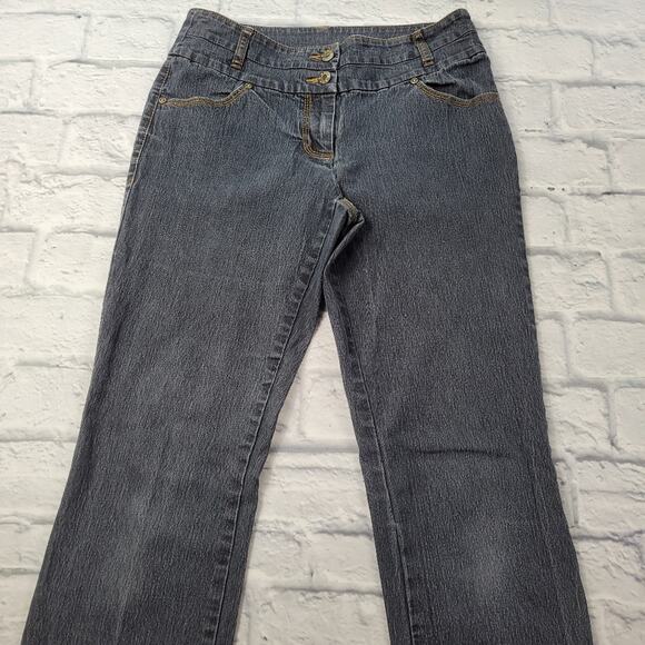 Bisou Bisou Straight Leg Jeans size 6 - Picture 2 of 15